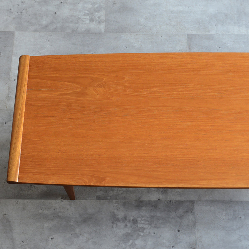 Myer (メイヤー)  60S チーク ローテーブル 30(天板剝離再塗装済)