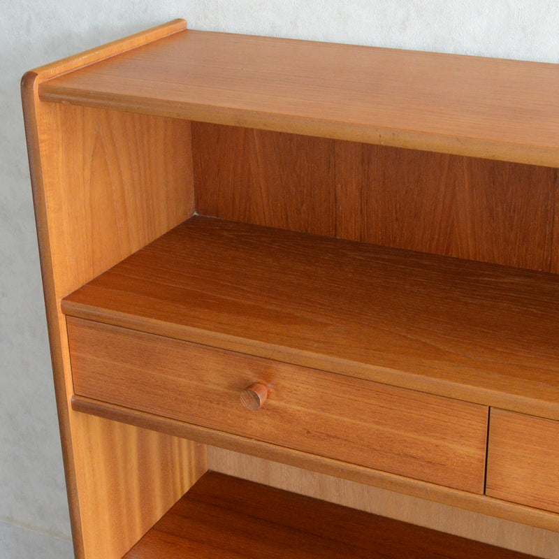 Nathan ネイサン キャビネット 41  (ガラス付・天板剥離再塗装済)