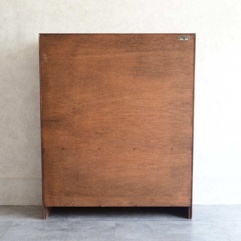 Herbert E. Gibbs ガラスキャビネット(木扉付）42