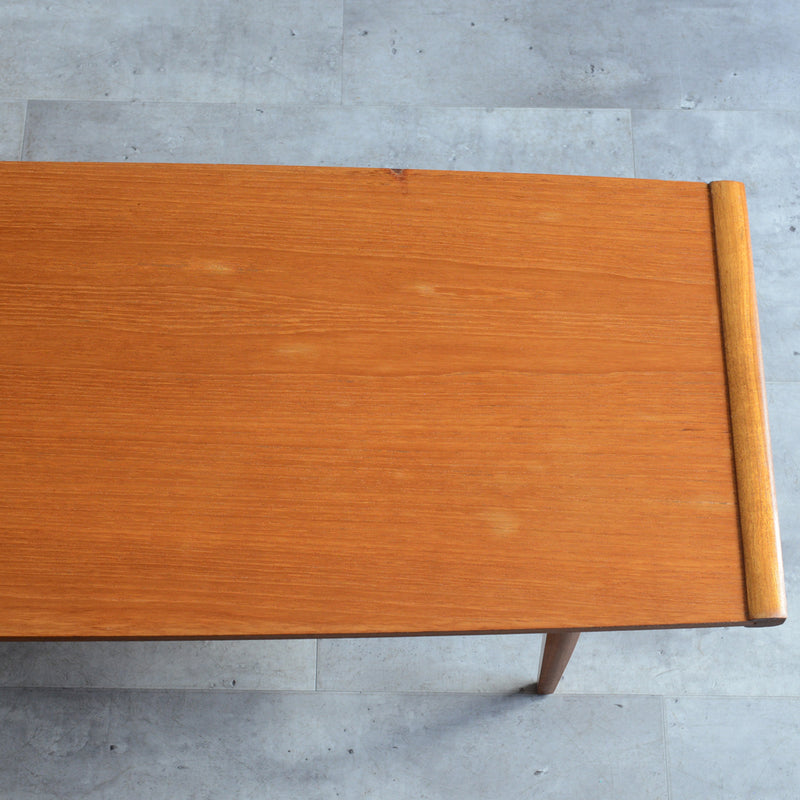 Myer (メイヤー)  60S チーク ローテーブル 30(天板剝離再塗装済)