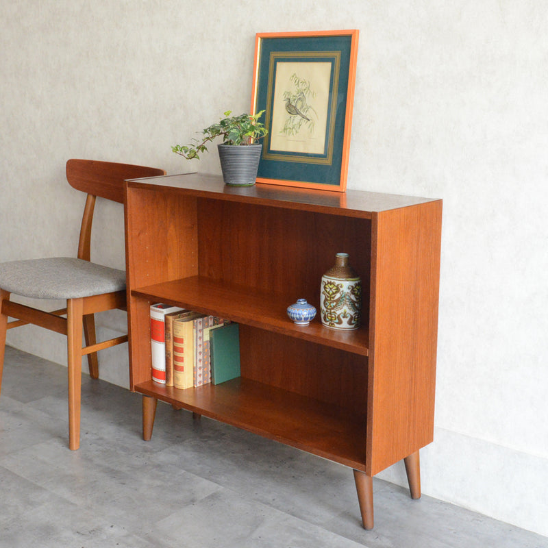 デンマーク ヴィンテージ　 2段シェルフ8-43