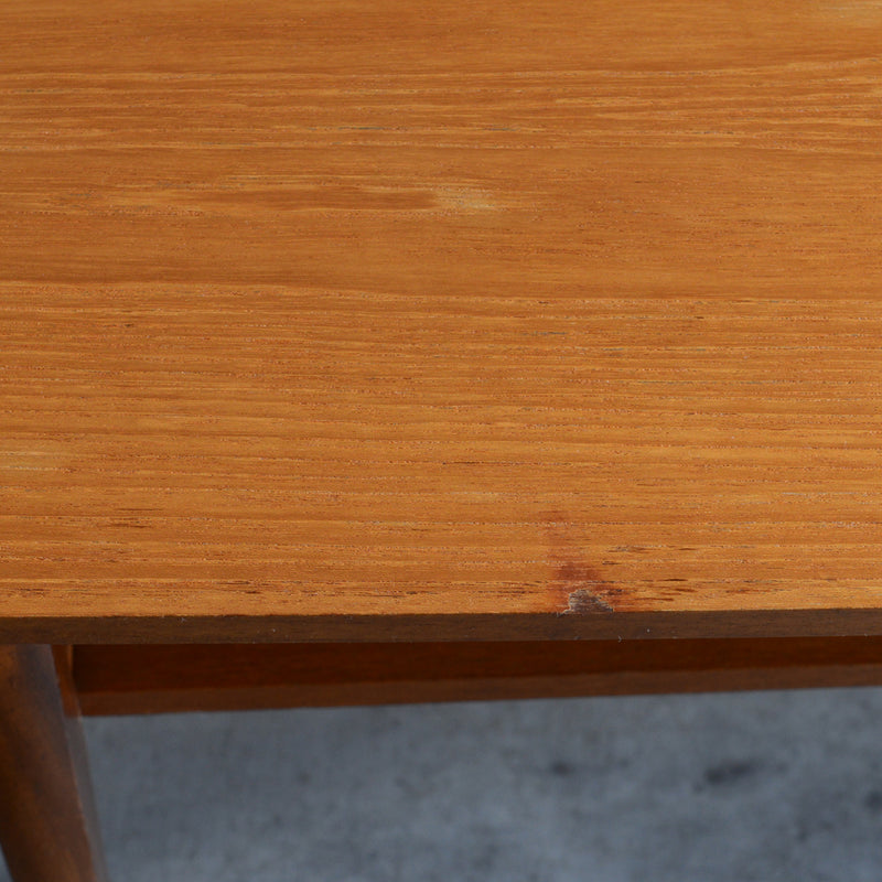 Myer (メイヤー)  60S チーク ローテーブル 30(天板剝離再塗装済)