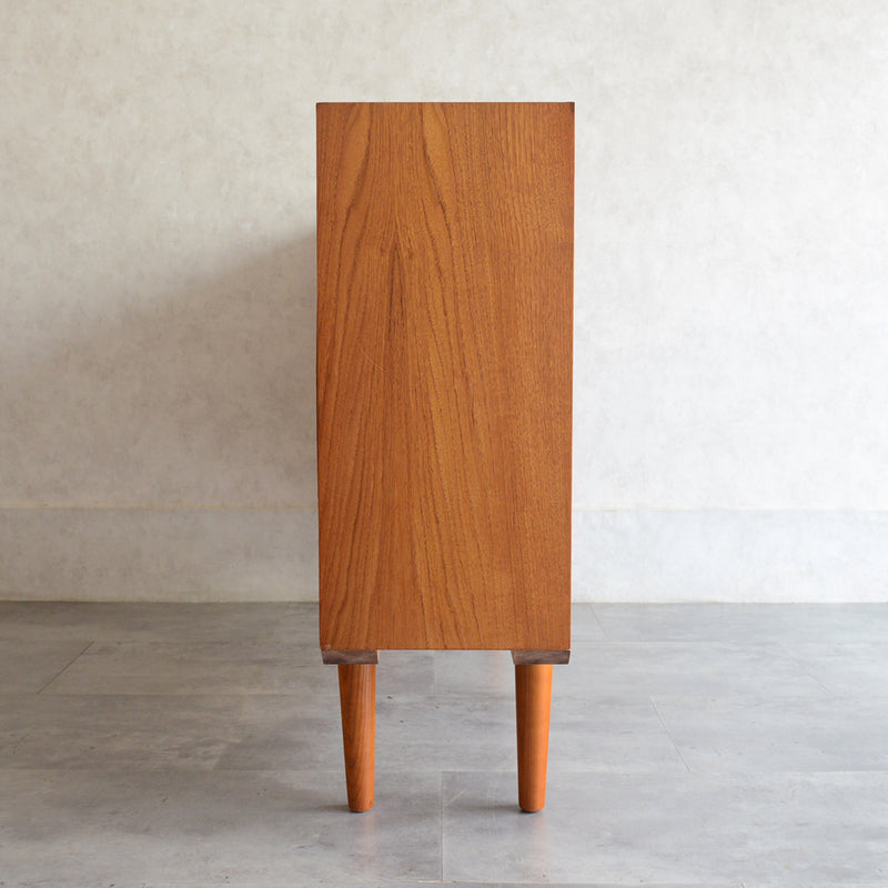 デンマークヴィンテージ　チーク オープンシェルフ 本棚 6-70