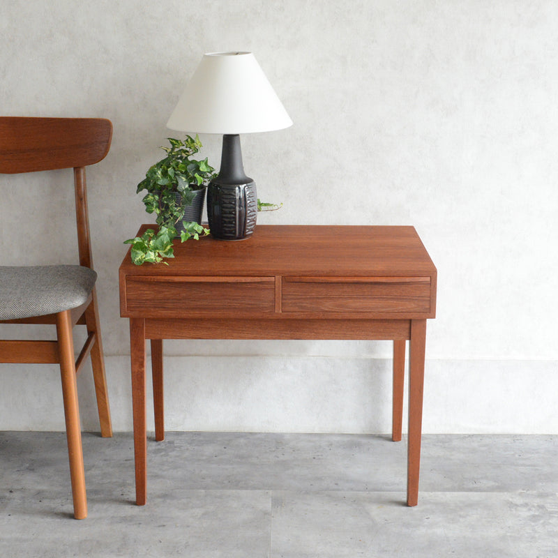 デンマークヴィンテージ　1段(2列)チェスト/サイドテーブルD-8