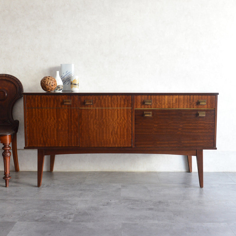 ミッドセンチュリー トーラ ショートサイドボード 73（天板剝離再塗装済）