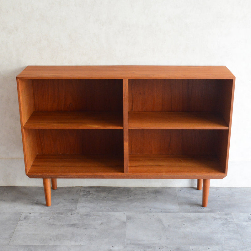 デンマークヴィンテージ　チーク オープンシェルフ 本棚 6-70