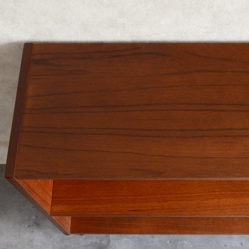 デンマーク ヴィンテージ　 2段シェルフ8-43