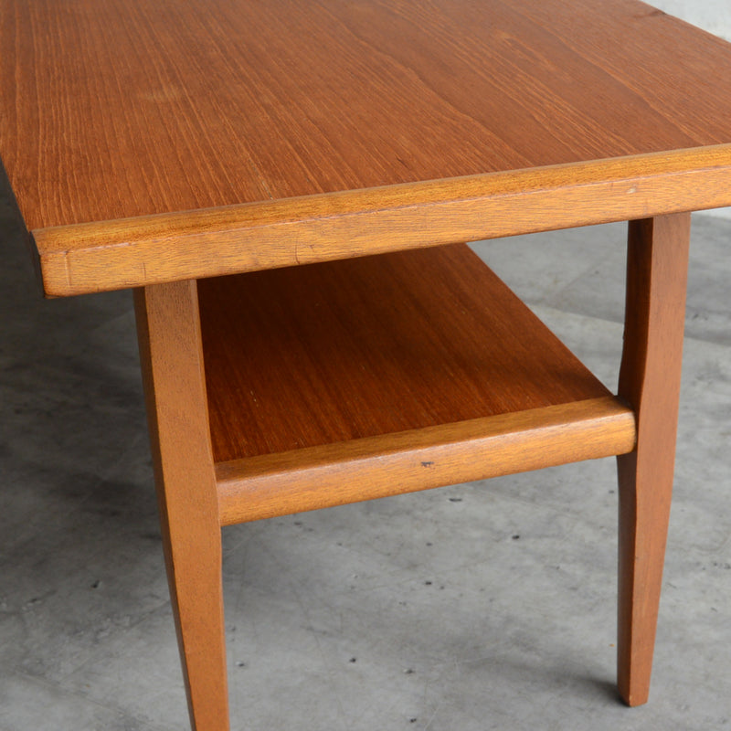 Myer (メイヤー)  60S チーク ローテーブル 30(天板剝離再塗装済)