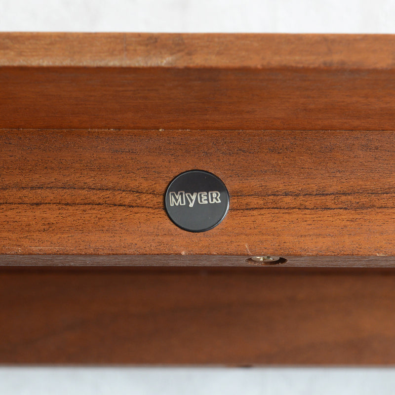 Myer (メイヤー)  60S チーク ローテーブル 30(天板剝離再塗装済)