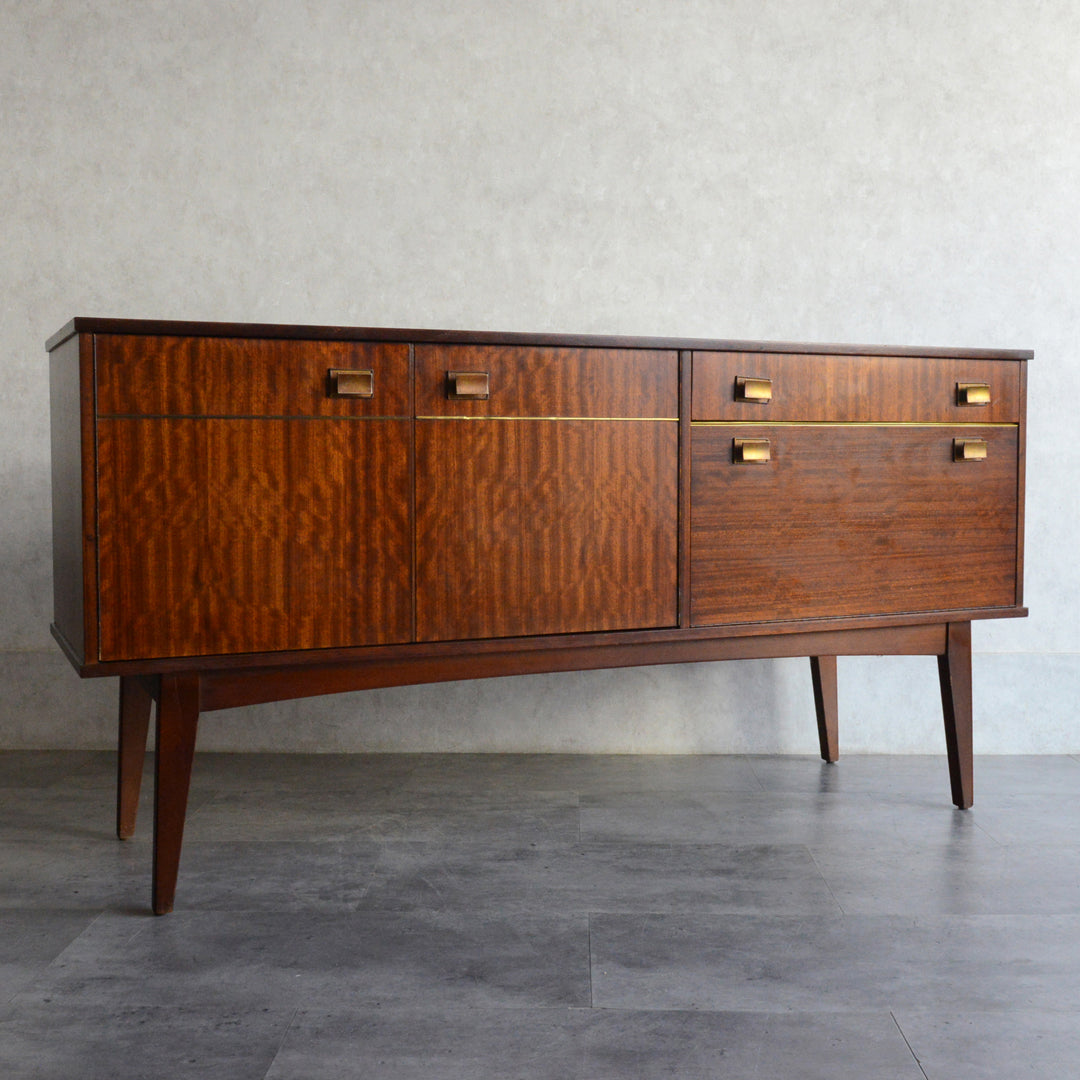 ミッドセンチュリー トーラ ショートサイドボード 73（天板剝離再塗装済）