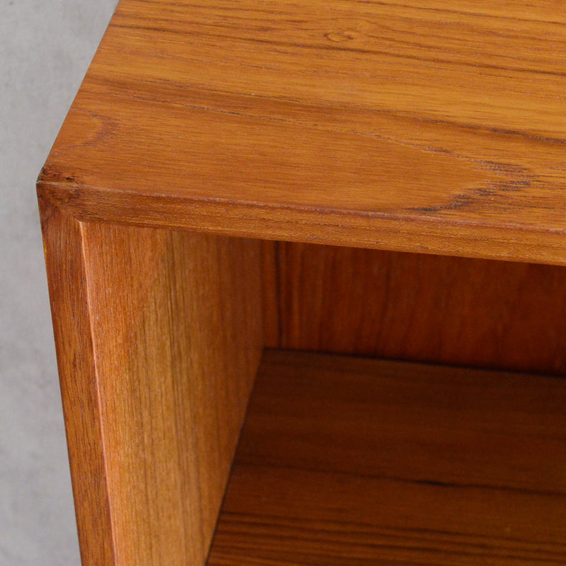 デンマークヴィンテージ　チーク オープンシェルフ 本棚 6-70