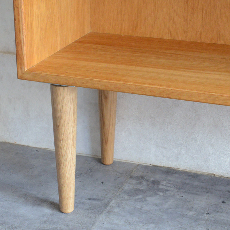 デンマークヴィンテージ　オークブックシェルフ5-74