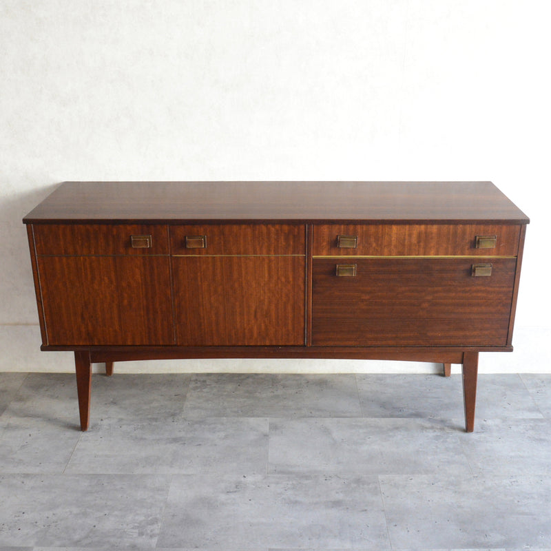 ミッドセンチュリー トーラ ショートサイドボード 73（天板剝離再塗装済）