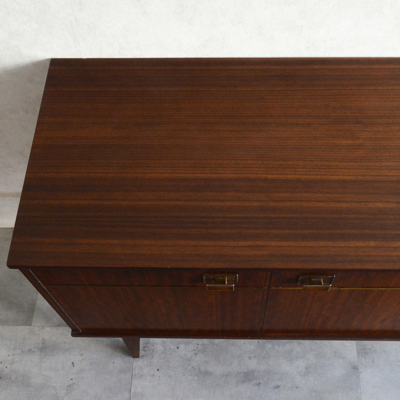 ミッドセンチュリー トーラ ショートサイドボード 73（天板剝離再塗装済）