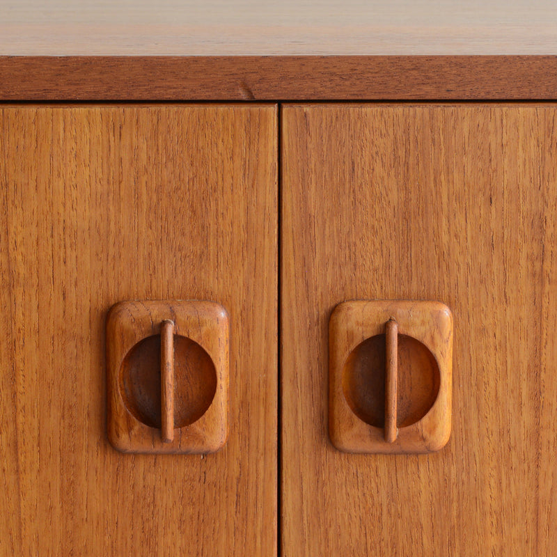 デンマークヴィンテージ チーク キャビネット5-22(オイル仕上）