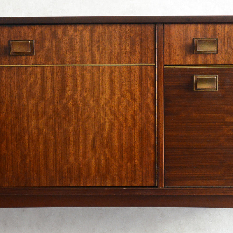 ミッドセンチュリー トーラ ショートサイドボード 73（天板剝離再塗装済）