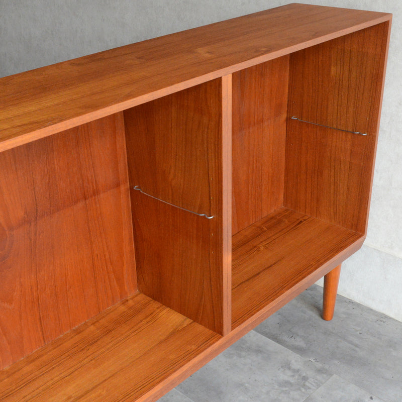 デンマークヴィンテージ　チーク オープンシェルフ 本棚 6-70