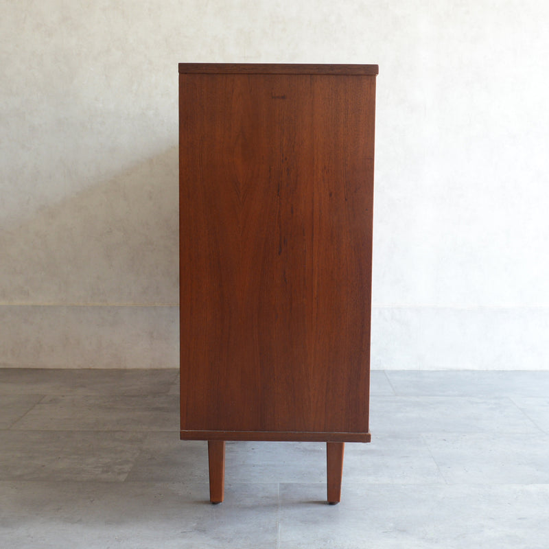 K様見学予約商品 AVALON アバロン　チーク ガラスキャビネット43