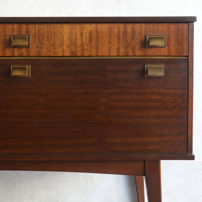 ミッドセンチュリー トーラ ショートサイドボード 73（天板剝離再塗装済）