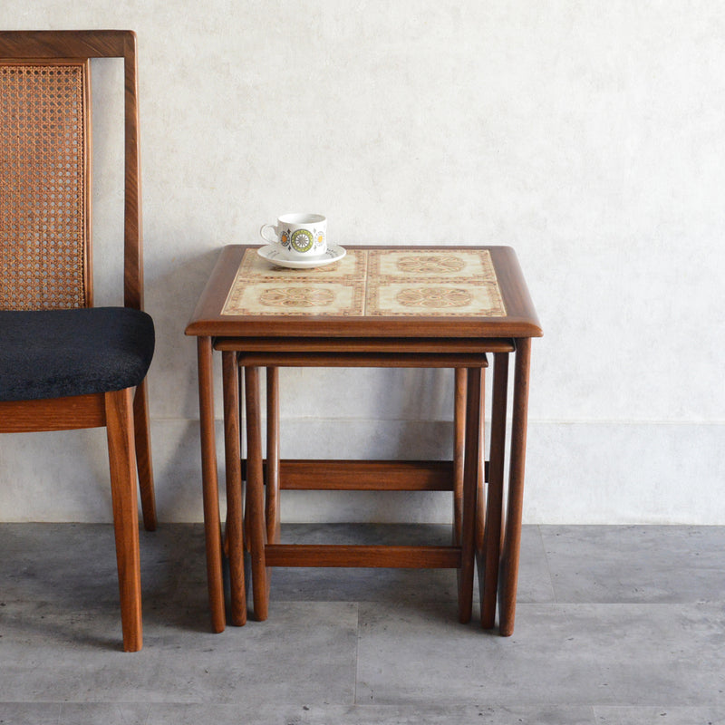 G-PLAN ジープラン タイルトップネストテーブル14