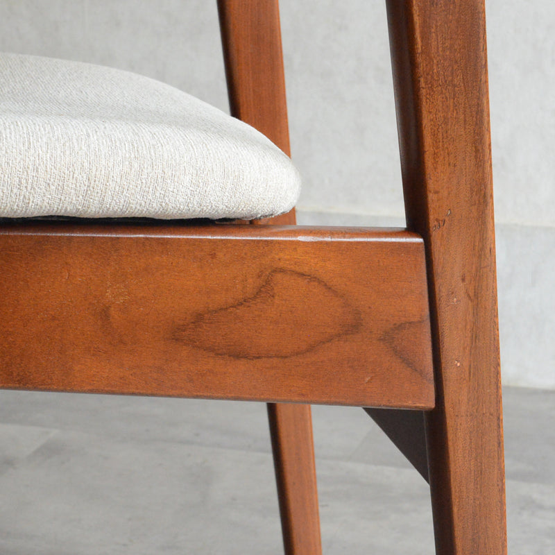 ヴィンテージ ダイニングチェア （アイボリー）07