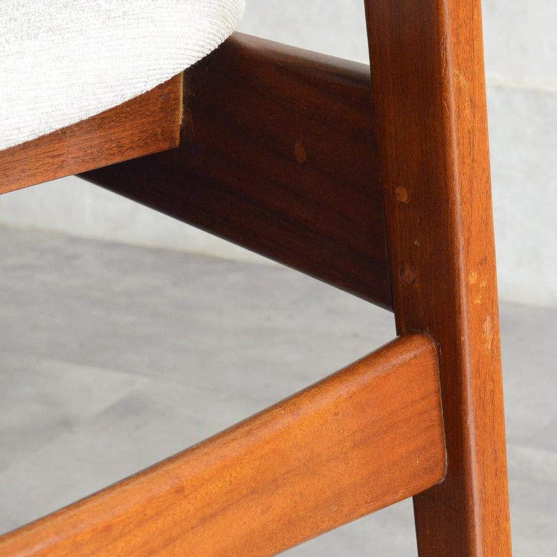 ヴィンテージ ダイニングチェア （アイボリー）07