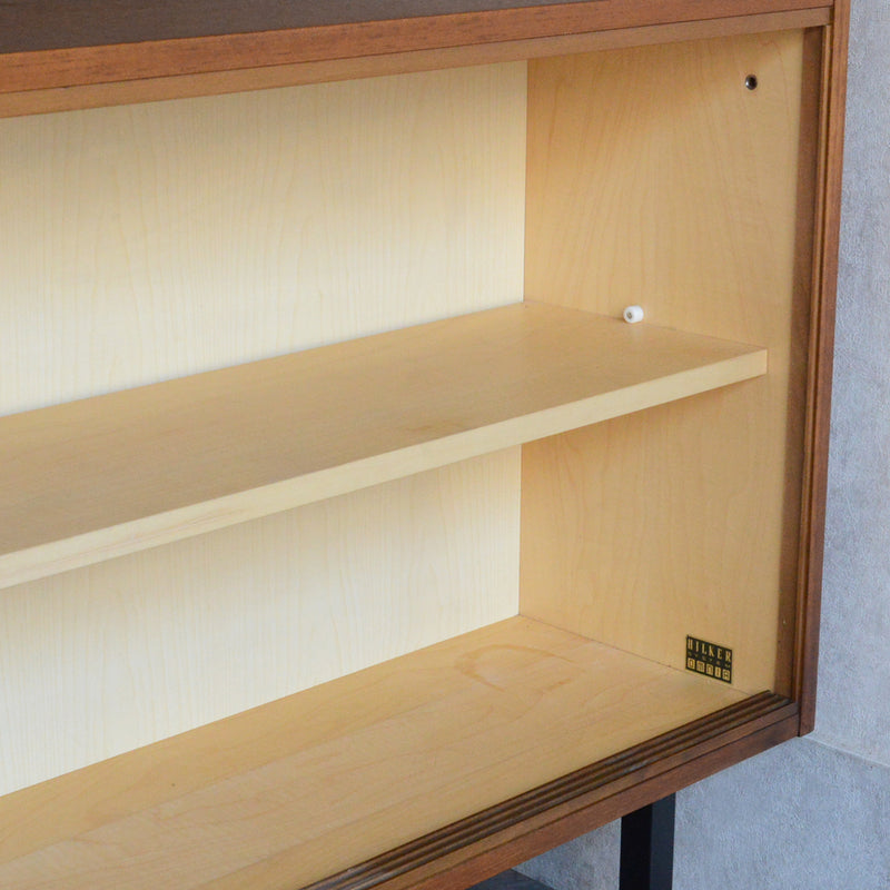 ドイツヴィンテージ　HILKER チークキャビネット(アイアンレッグ）