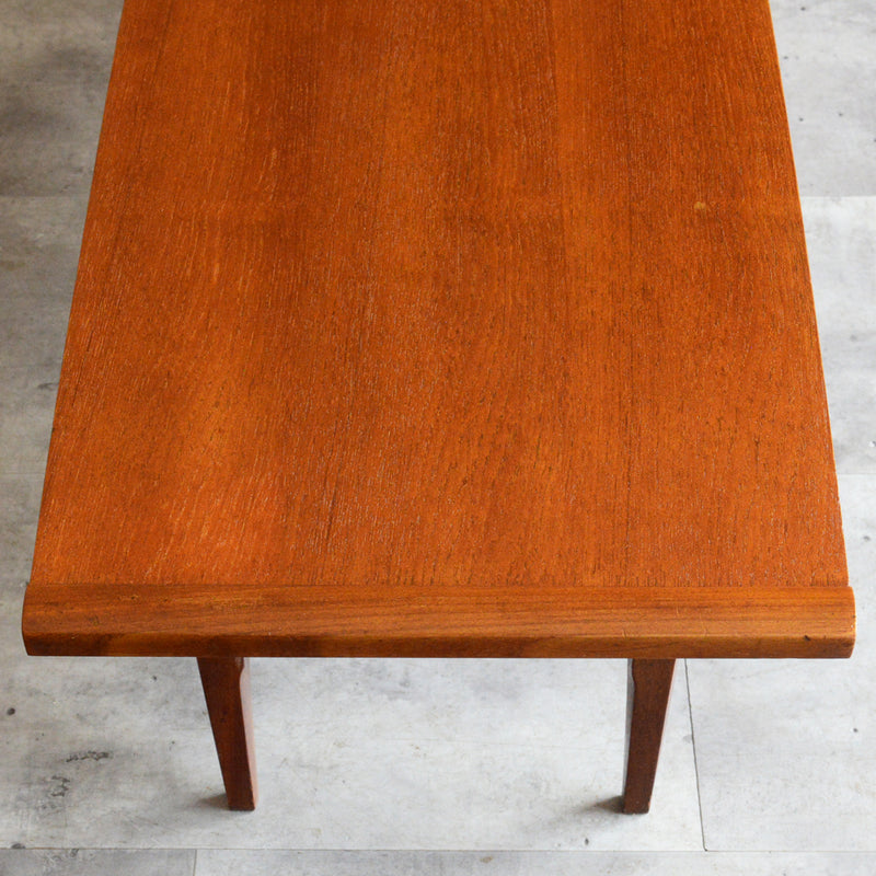 Myer メイヤー  ミッドセンチュリー チーク ローテーブル 59(天板剝離再塗装済)