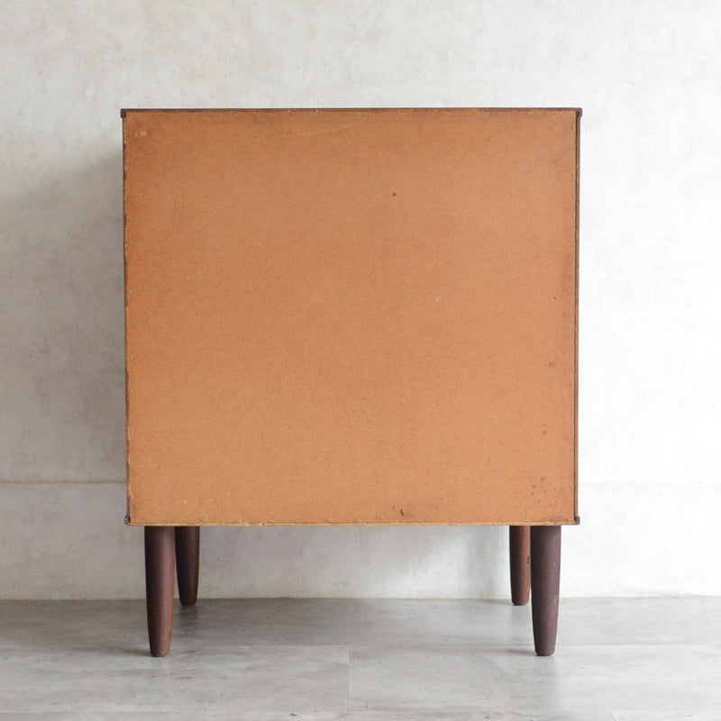 デンマークヴィンテージ  チーク ４段チェスト 8-64