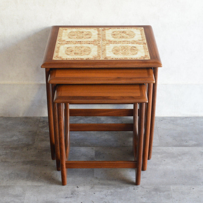 G-PLAN ジープラン タイルトップネストテーブル14