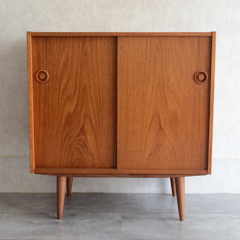 デンマークヴィンテージ　チーク キャビネット5-12(ウッドオイル仕上）