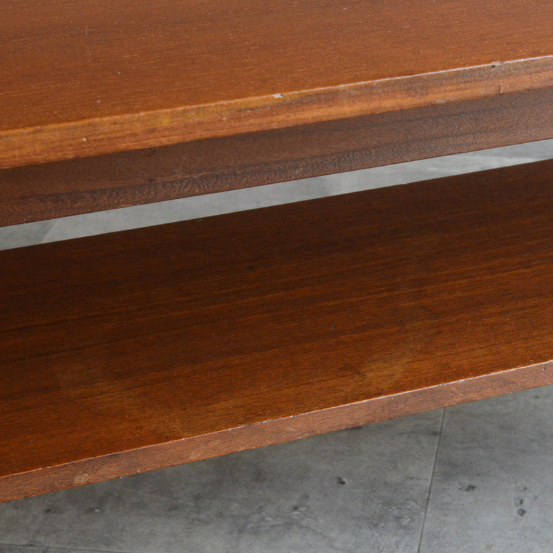 Myer メイヤー  ミッドセンチュリー チーク ローテーブル 59(天板剝離再塗装済)