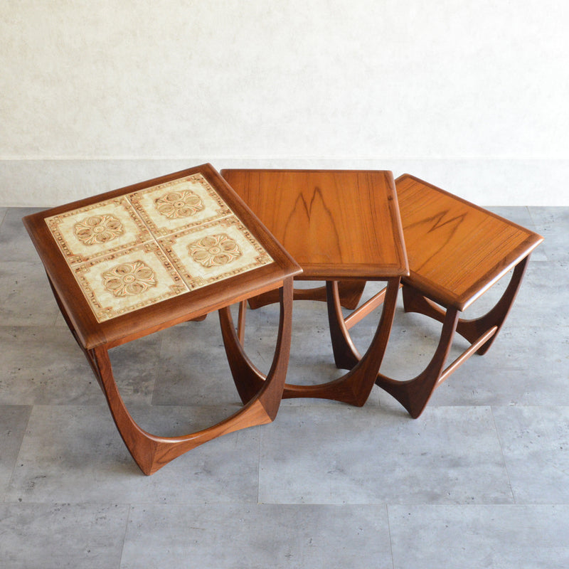 G-PLAN ジープラン タイルトップネストテーブル14