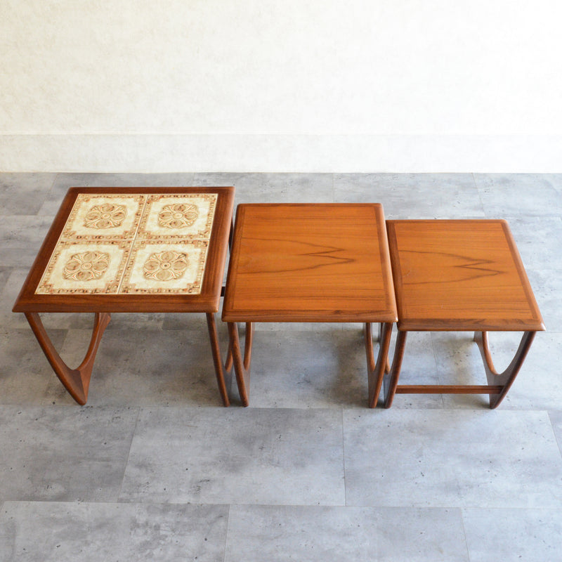 G-PLAN ジープラン タイルトップネストテーブル14