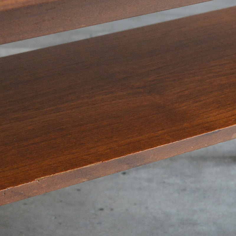 Myer メイヤー  ミッドセンチュリー チーク ローテーブル 59(天板剝離再塗装済)