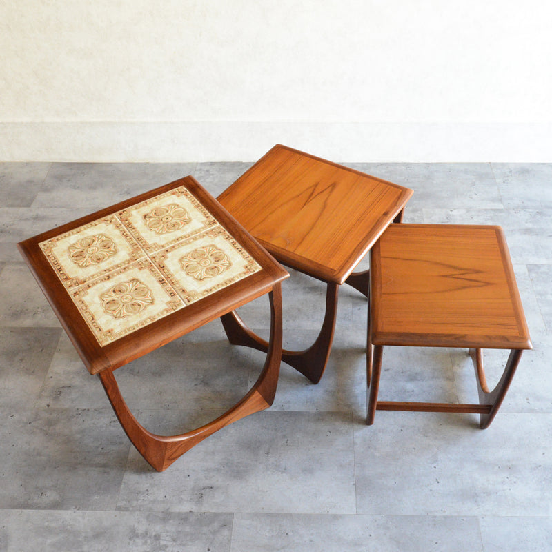 G-PLAN ジープラン タイルトップネストテーブル14