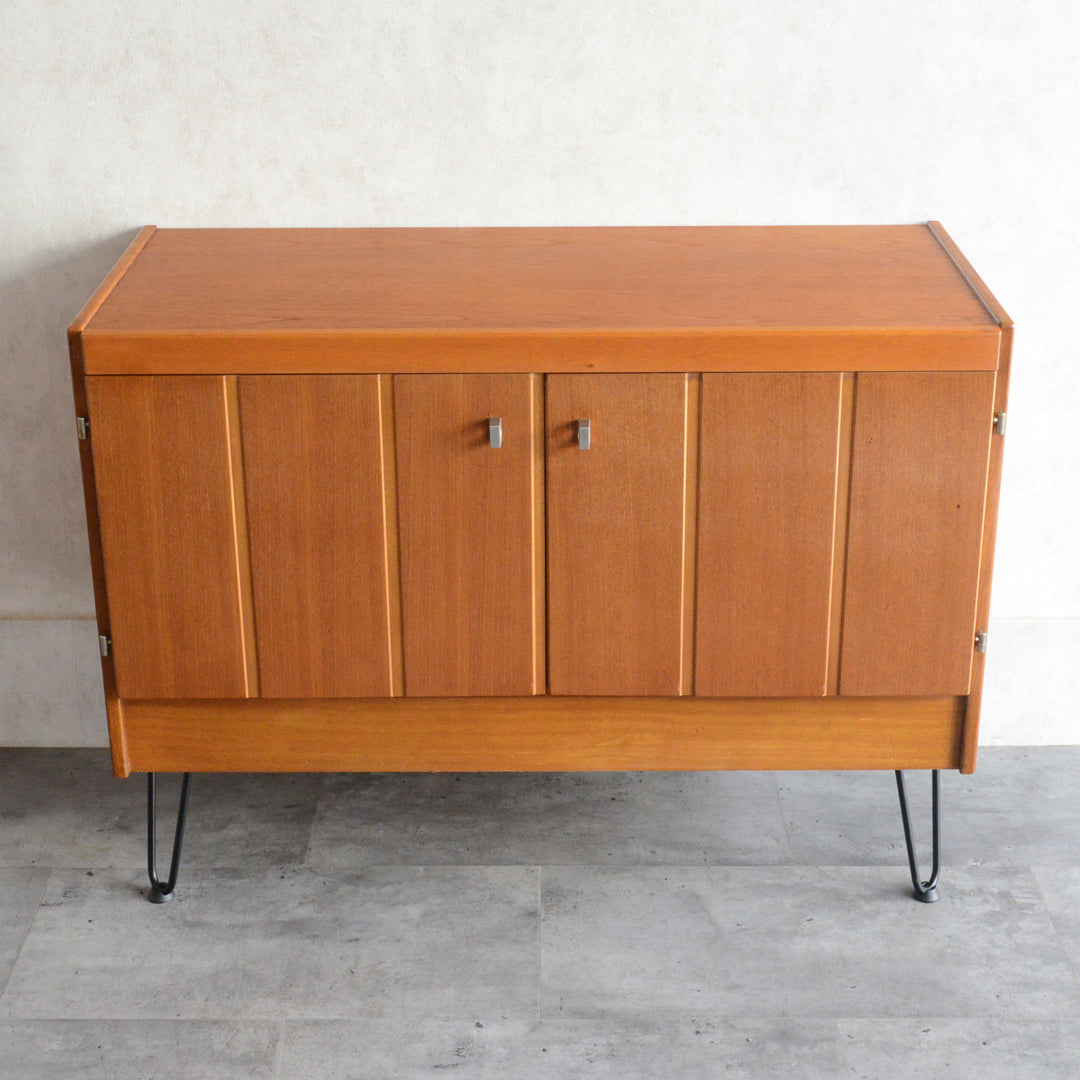 60S 抽斗付キャビネット/レコードキャビネット 33