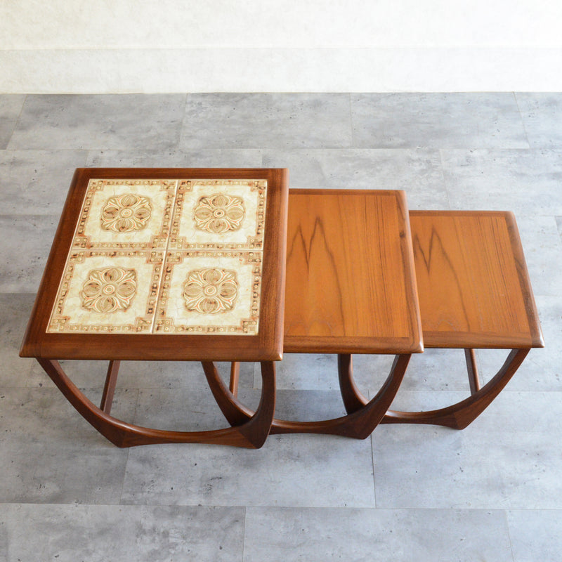 G-PLAN ジープラン タイルトップネストテーブル14