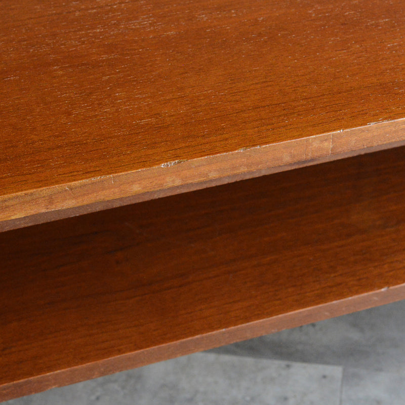 Myer メイヤー  ミッドセンチュリー チーク ローテーブル 59(天板剝離再塗装済)