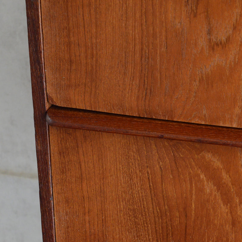 デンマークヴィンテージ  チーク ４段チェスト 8-64