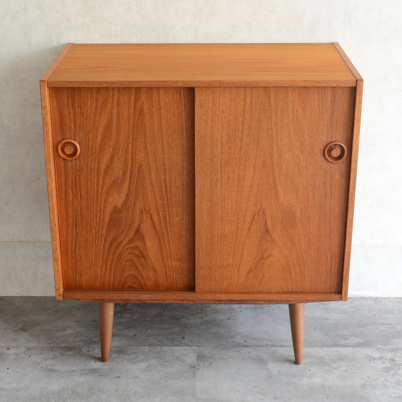 デンマークヴィンテージ　チーク キャビネット5-12(ウッドオイル仕上）