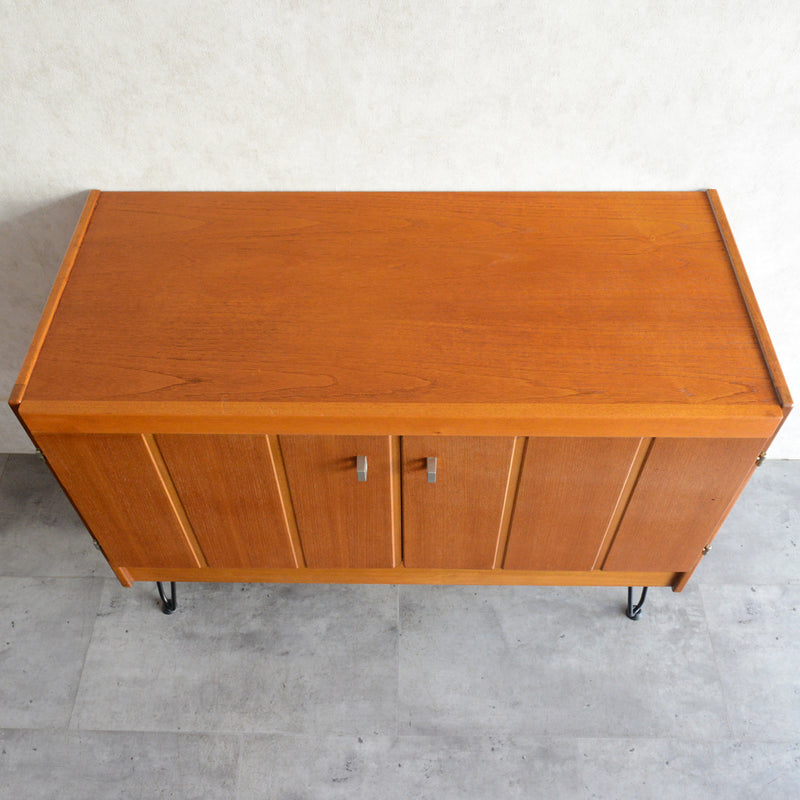 60S 抽斗付キャビネット/レコードキャビネット 33