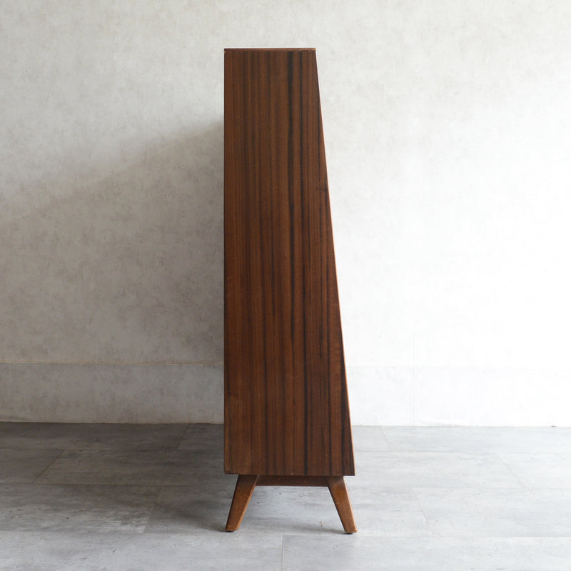 60s ヴィンテージ ガラスキャビネット 45