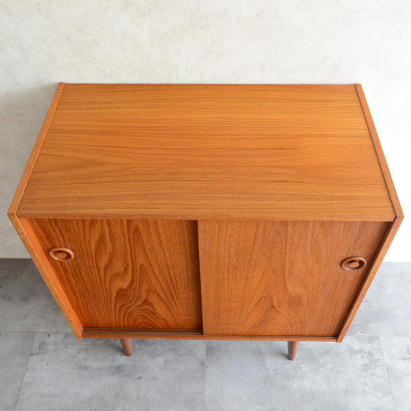 デンマークヴィンテージ　チーク キャビネット5-12(ウッドオイル仕上）