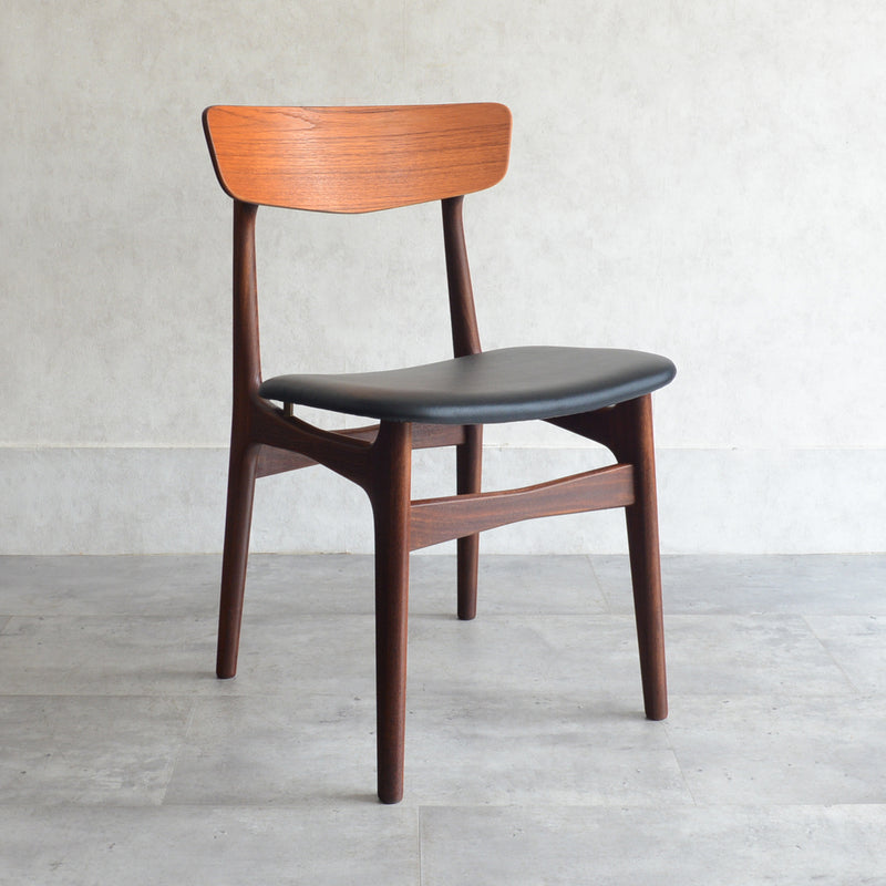 デンマークヴィンテージSchionning&Elgaard ダイニングチェア 5-45(張替済）