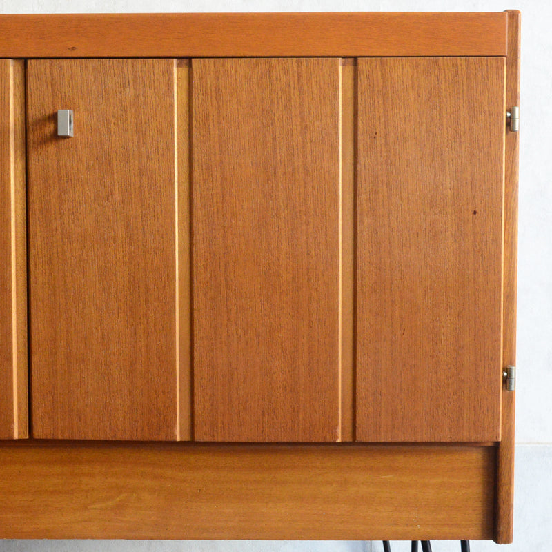 60S 抽斗付キャビネット/レコードキャビネット 33