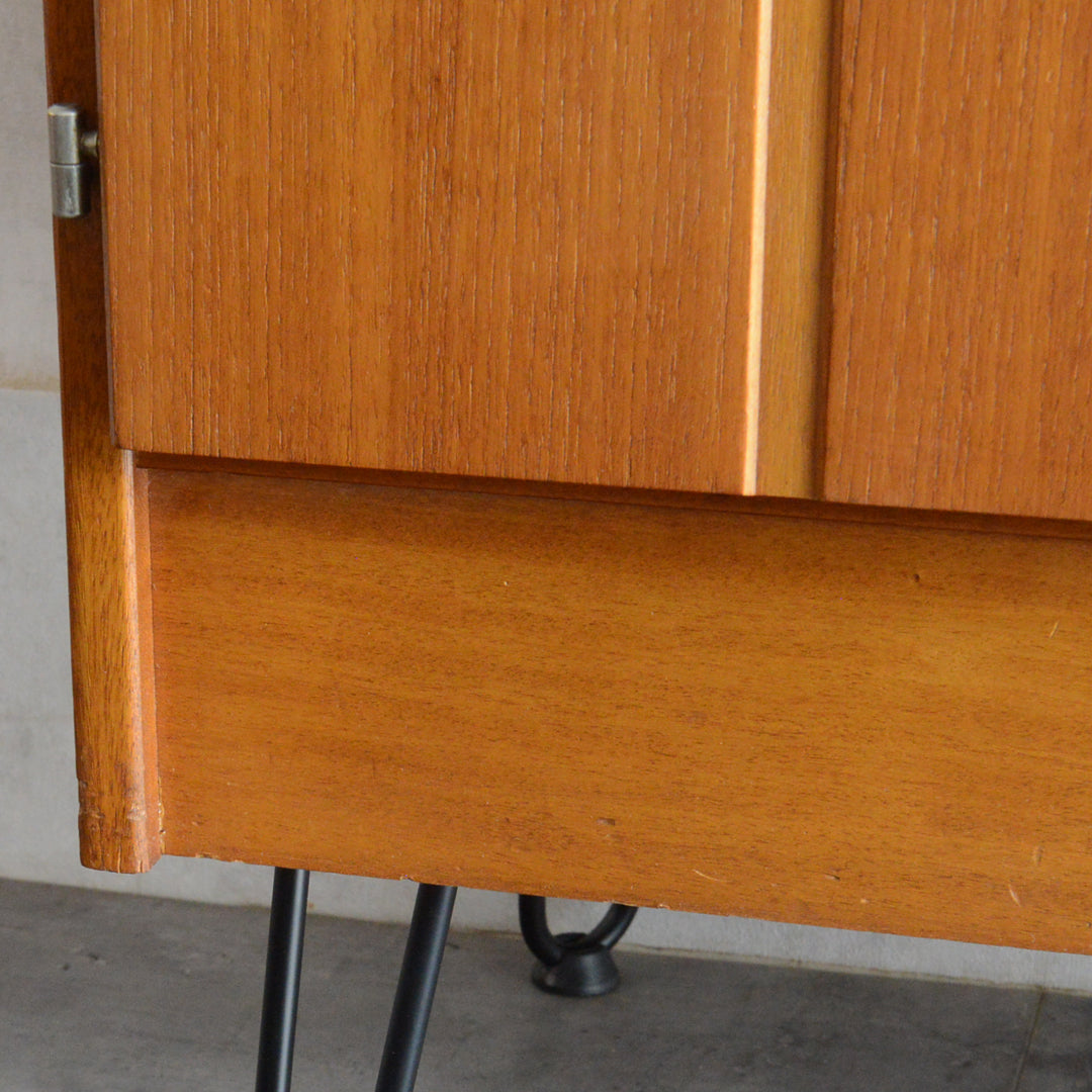 60S 抽斗付キャビネット/レコードキャビネット 33