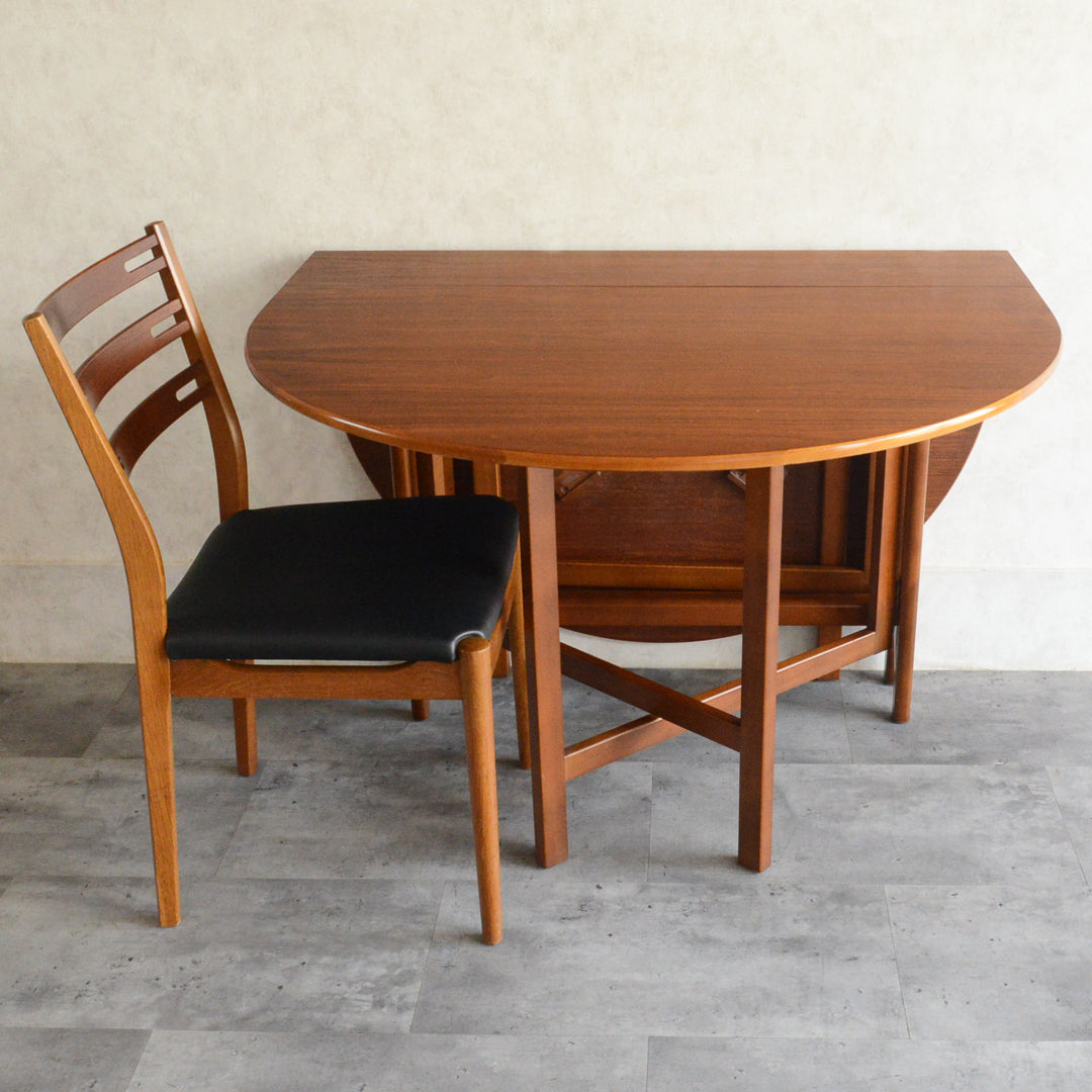 Jentique ジェンティーク　ゲートレッグテーブル 55（オーバル）