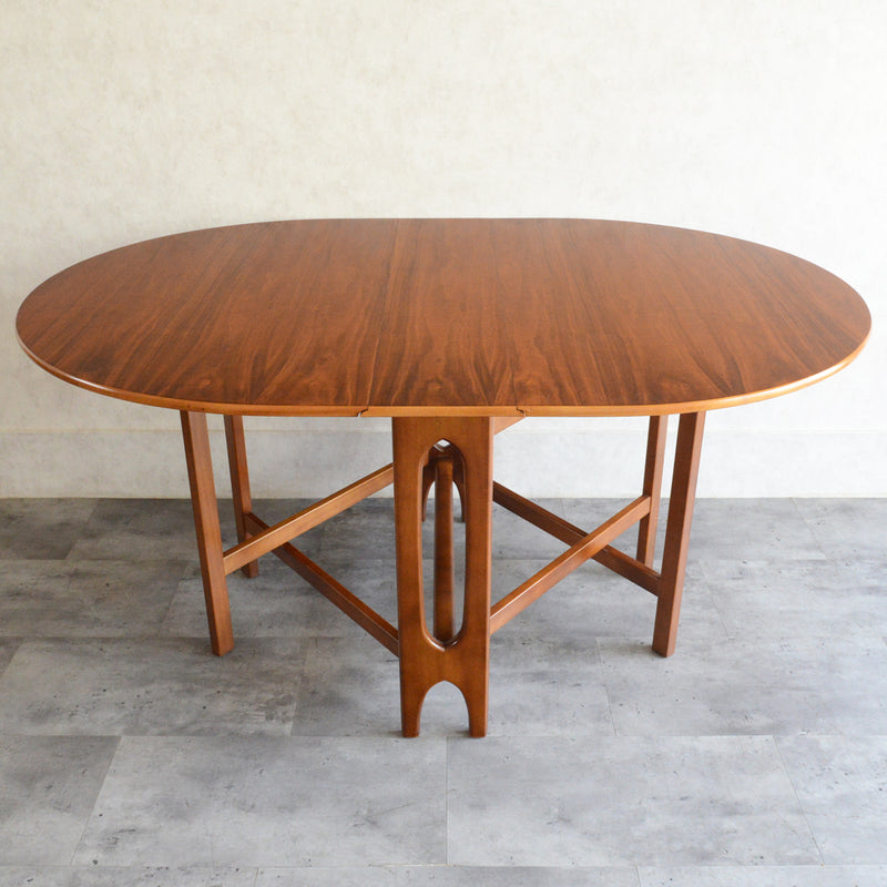 Jentique ジェンティーク　ゲートレッグテーブル 55（オーバル）