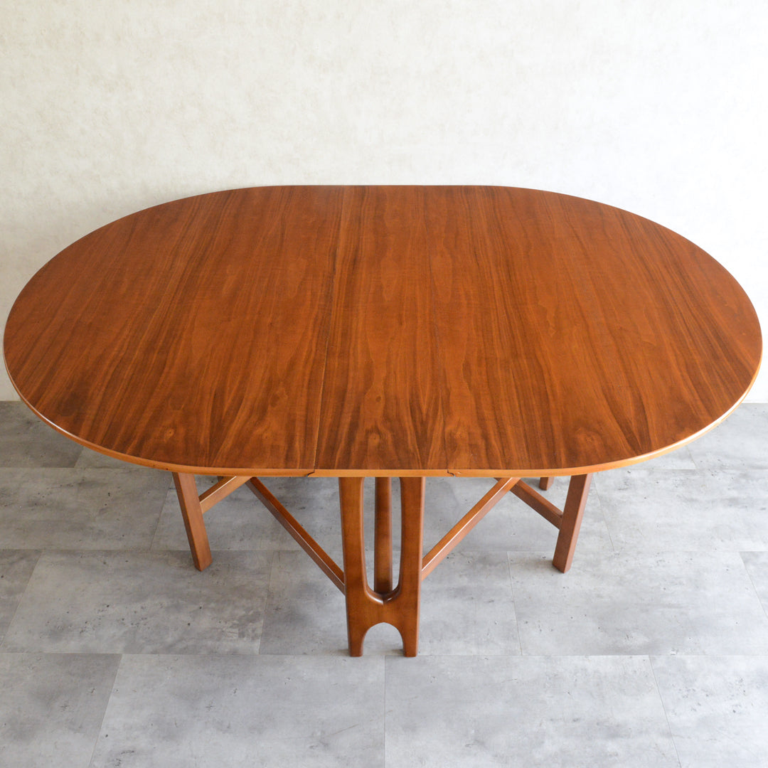 Jentique ジェンティーク　ゲートレッグテーブル 55（オーバル）